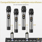 Micrófonos inalámbricos TONOR, micrófono de karaoke UHF