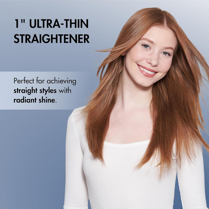 BabylissPRO Nano Titanium Ultra-Thin Hair Straightener, Professiona...