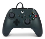 Controlador con Cable PowerA para Xbox Series X|S - Negro, gamepad, controlador de videojuegos con cable, controlador para juegos, funciona con Xbox One y Windows 10/11
