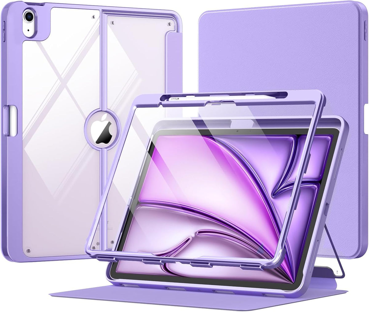 MoKo Funda completa para iPad Air de 13 pulgadas (M4/M3/M2) con pantalla