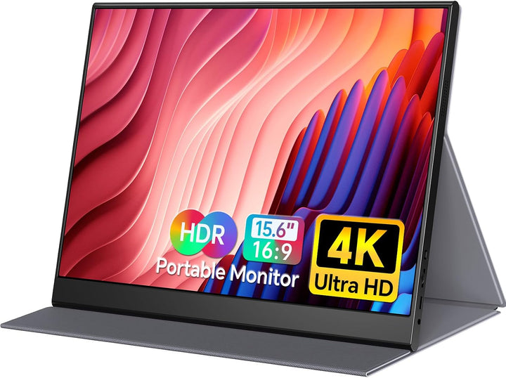 Yxk Monitor Portátil 4K de 15.6", 3840x2160 UHD USB-C HDMI para...