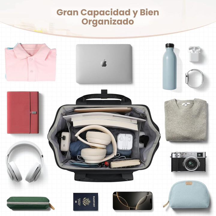 Maelstrom Mochila de viaje para mujeres y hombres, mochila para lap...