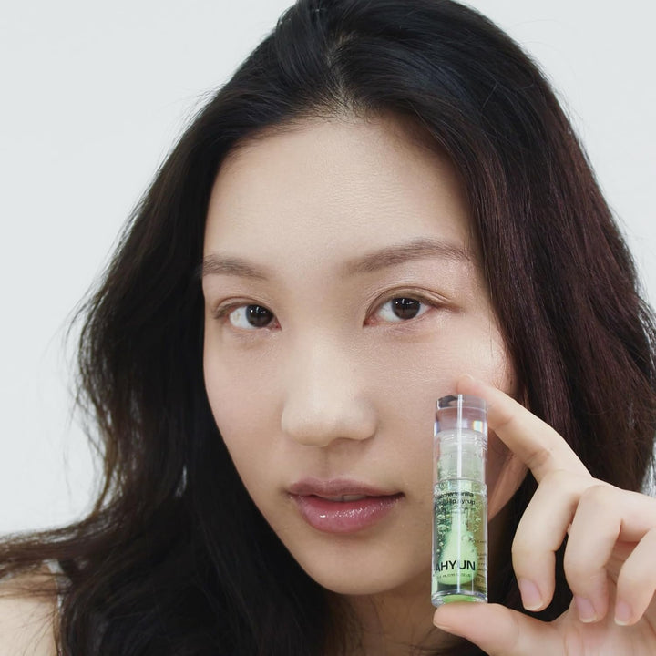 AHYUN Matcha Vanilla Glossy Lip Syrup - Tratamiento labial hidratan...
