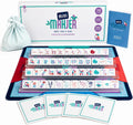 Mini Mahjer Juego de Mahjong americano para principiantes, niños y familias