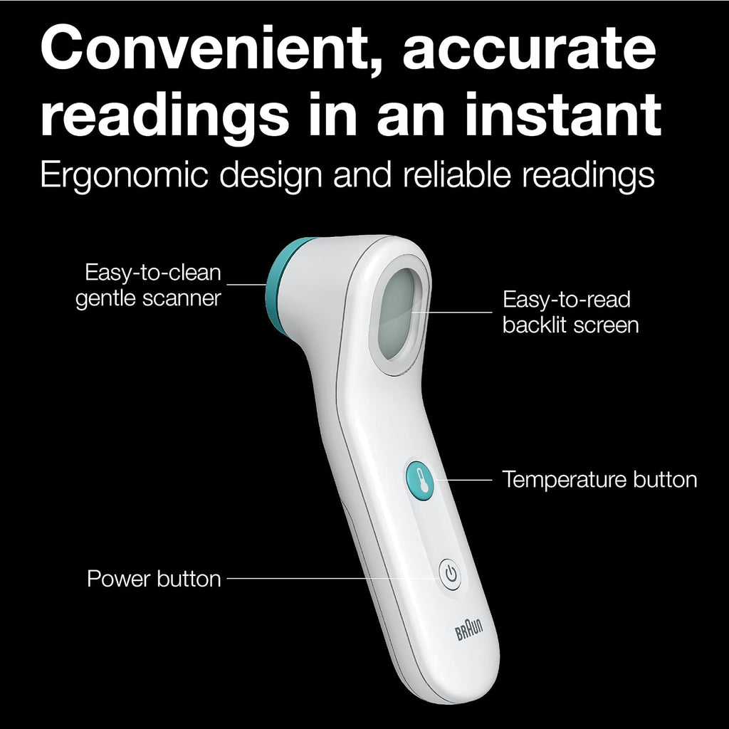 Braun Sensian Contact 5 Termómetro para frente
