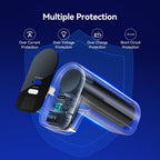 Cargador para controlador PS5, paquete de baterías para PlayStation DualSense y Edge