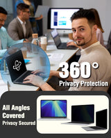 F FORITO Pantalla magnética de privacidad para laptop de 16 pulgada...