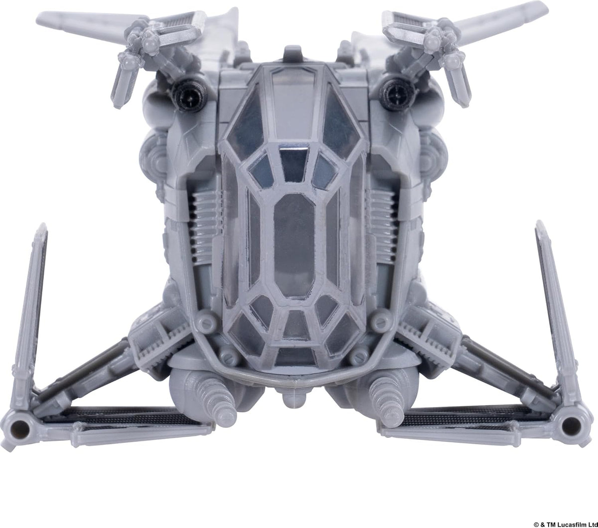 Star Wars™ Micro Galaxy Squadron Imperial Patrol Gunship - Vehículo de 8 pulgadas con dos accesorios de microfiguras de 1 pulgada