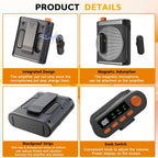 Amplificador de voz Micrófono inalámbrico para profesores/aula/yoga/reunión