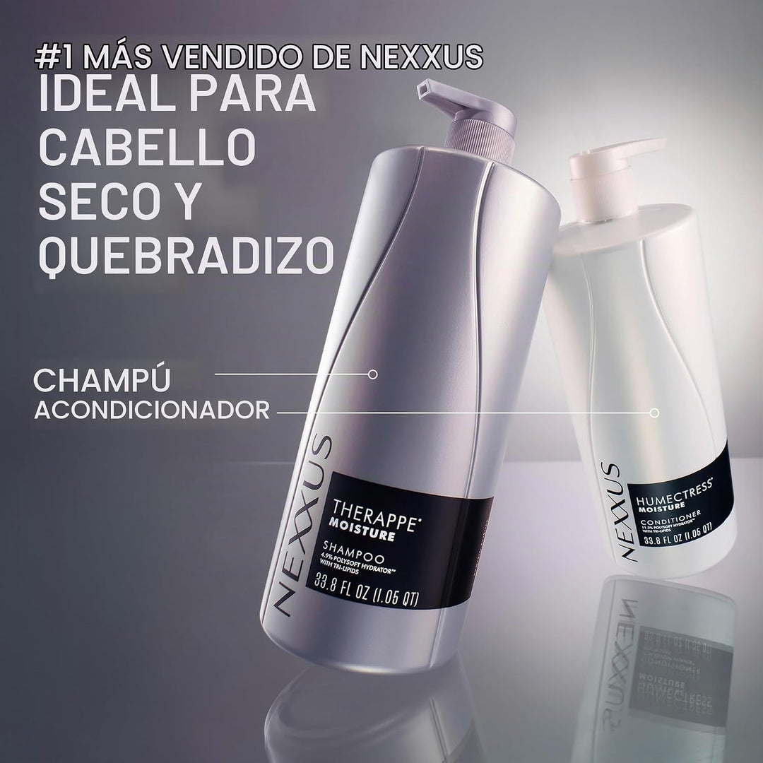 Champú hidratante Nexxus Therappe Ultimate Moisture para cabello se...