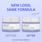 goPure Crema hidratante de cuello y pecho para reafirmar, 2 Paquete