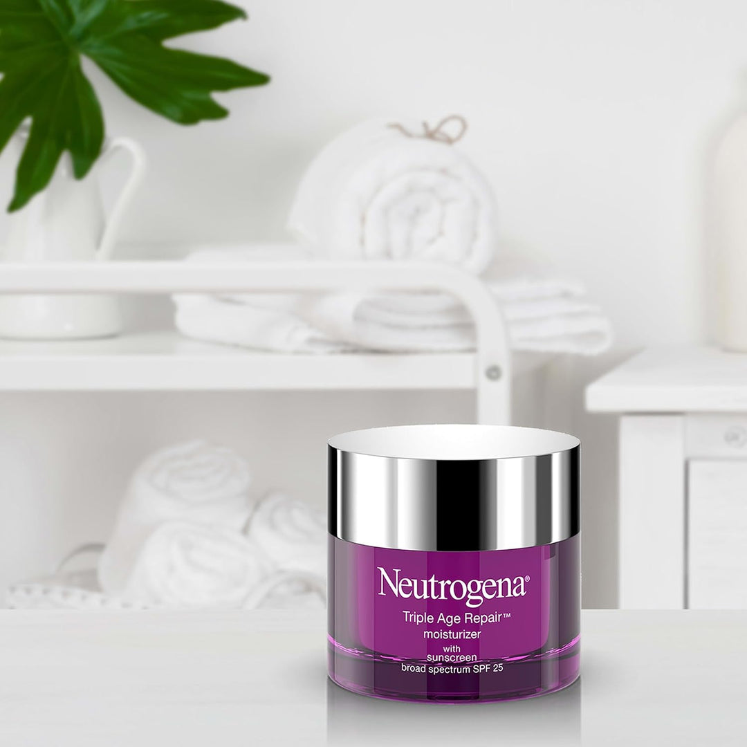 Neutrogena Triple Age Repair Hidratante Facial - con Tecnología Hex...