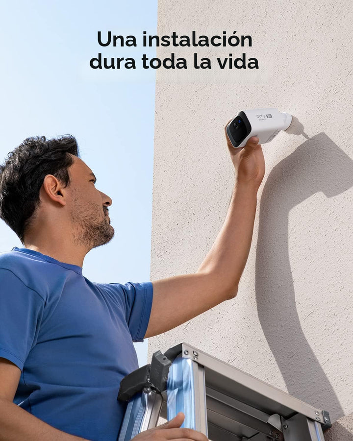 eufy Security SoloCam S220 Paquete de 2 cámaras, cámara de segurida...