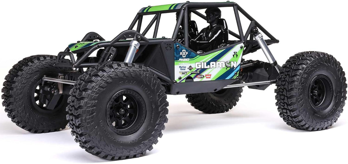 Axial AXP8 Gilamon 1/8 RC Crawler 2.2 4X4 RTR Trail Buggy, Green
