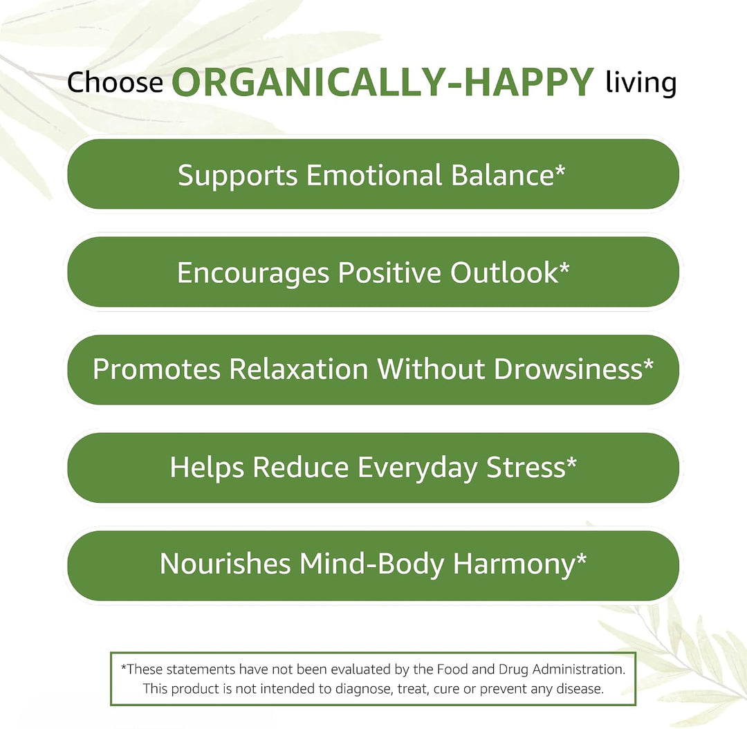Bodymune Organic MoodBliss | Apoya un estado de ánimo tranquilo, re...