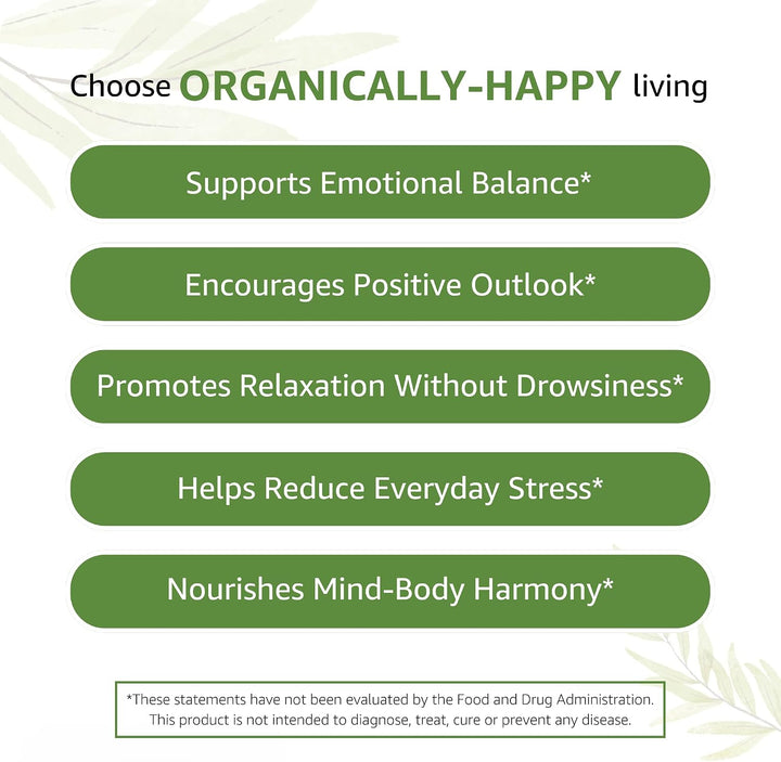 Bodymune Organic MoodBliss | Apoya un estado de ánimo tranquilo, re...