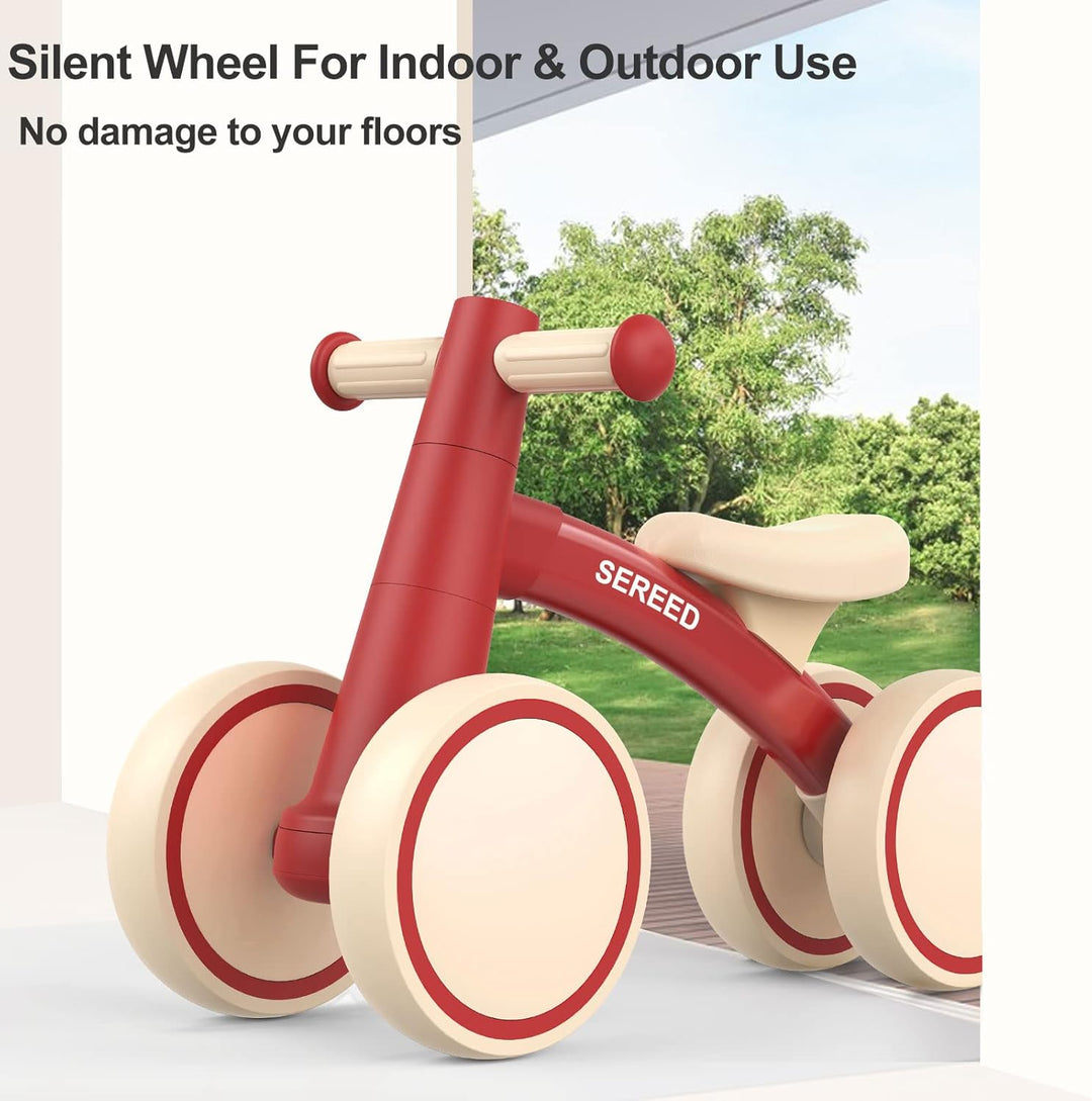 SEREED - Bicicleta de equilibrio para bebés de 1 año, niños y niñas...