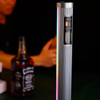 Meteor 30 tubos de píxeles a todo color luz LED, 10 W RGBWW, CCT 2,000 K a 20,000 K, barra de luz de mano RGBWW de 30 píxeles, soporte de atracción magnética, control de aplicación