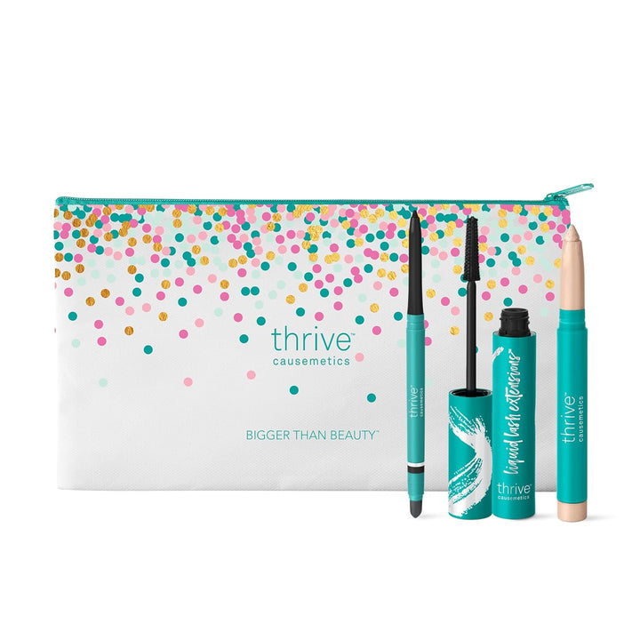 Thrive Causemetics - Kit de trío galardonado, set de regalo de maqu...