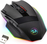Redragon M801 Ratón inalámbrico para juegos, ratón RGB para juegos...
