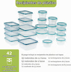 Snapware Plastic Total Solution (21 unidades) Juego de recipientes grandes