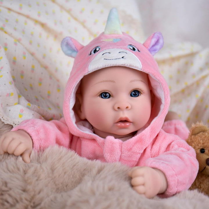 UOFTKIZ Muñecas de bebé - Muñecas de niña de la vida real de 17 pul...