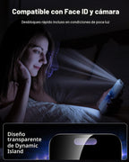 UNBREAKcable Protectores de Pantalla con Privacidad para iPhone 17, Pack de 2