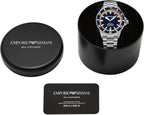 Emporio Armani Reloj Sea Explorer automático de acero inoxidable para hombre (Modelo: AR60090)