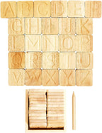 Tableros de madera para trazado del alfabeto - Formación de letras