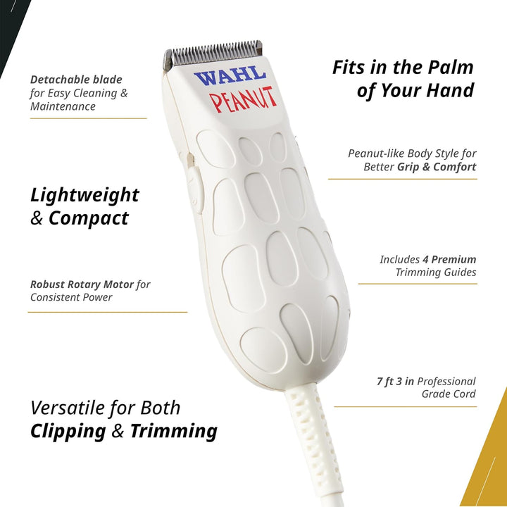 Wahl Professional Peanut Corded Trimmer - Compact, Lightweight Powe...