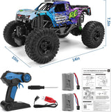 Camión de control remoto, 1:12 4x4 Offroad impermeable, auto grande...