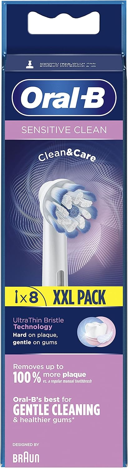 Oral-B Sensitive Clean - Cabezales de repuesto para cepillo de dien...