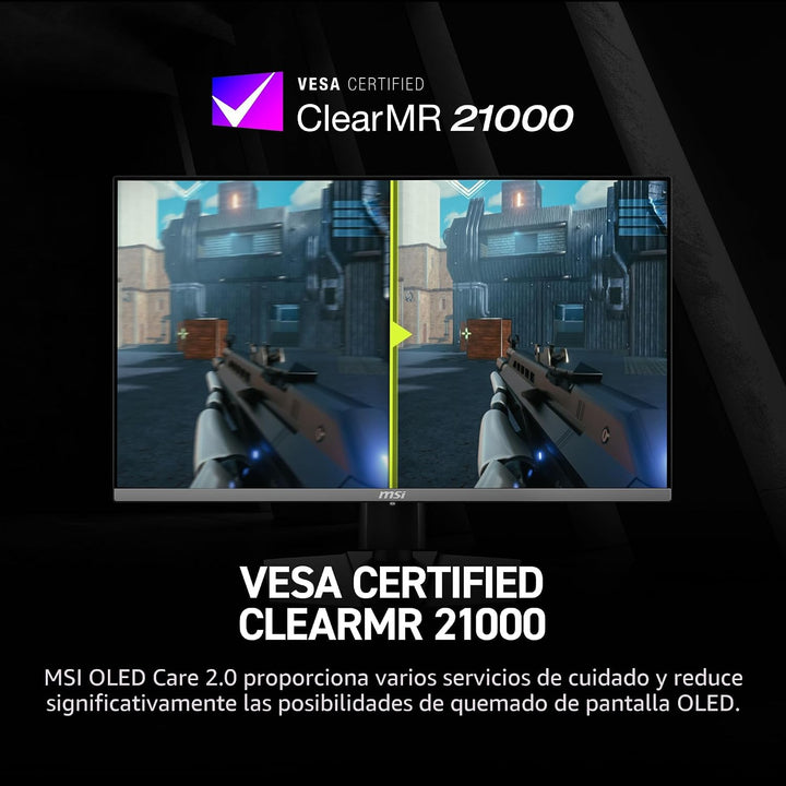 MSI MAG 272QP QD-OLED X50 Monitor de juegos de 26.5 pulgadas, 2560...