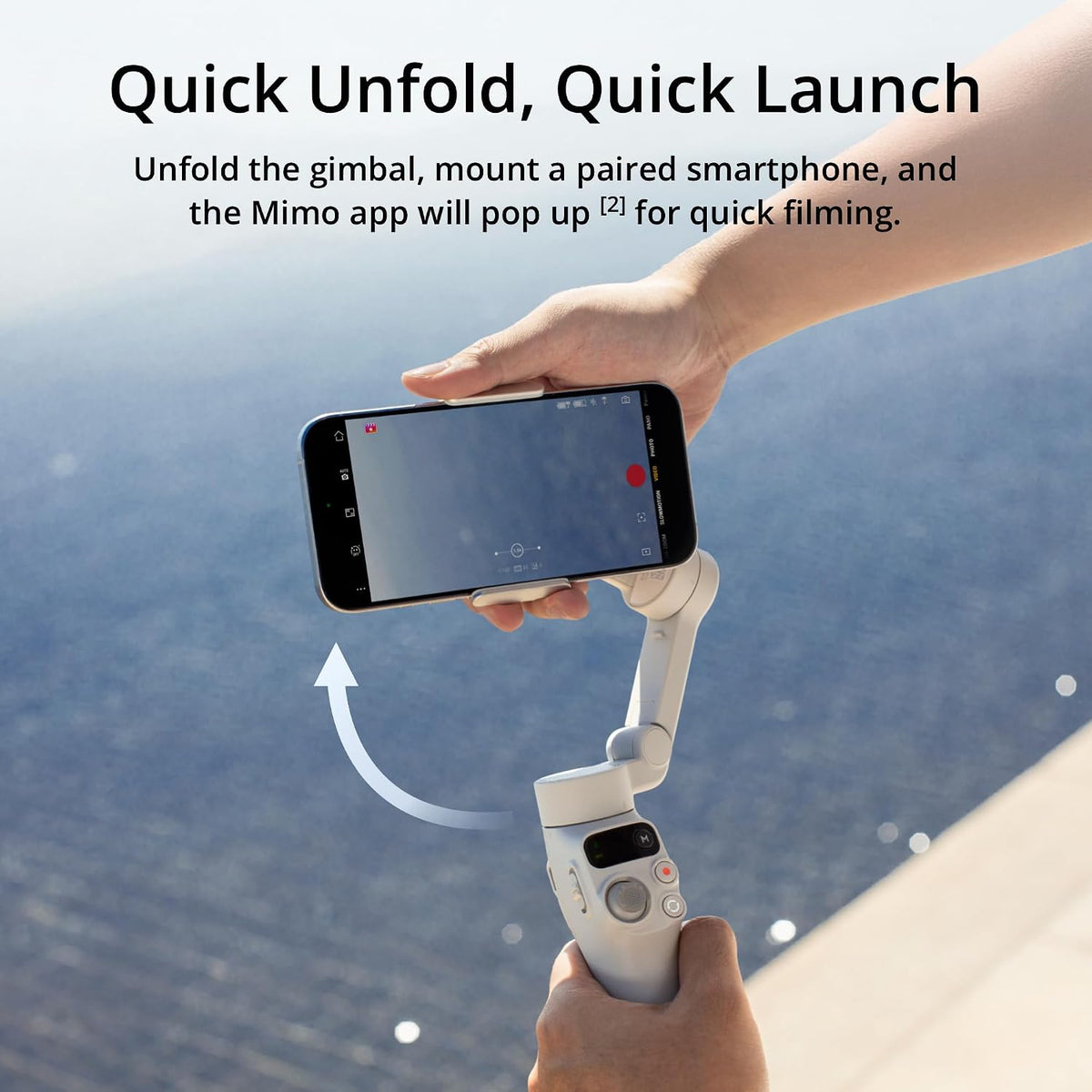 DJI Osmo Mobile 7 estabilizador de cardán para iPhone y Android