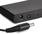 Amazon Basics Estación de acoplamiento Thunderbolt 4, soporte de pantalla dual 4K a 60Hz, entrega de energía de 85 W, 3 veces TBT4 descendente, 1 USB A 3.1, compatible con Mac/Windows, negro