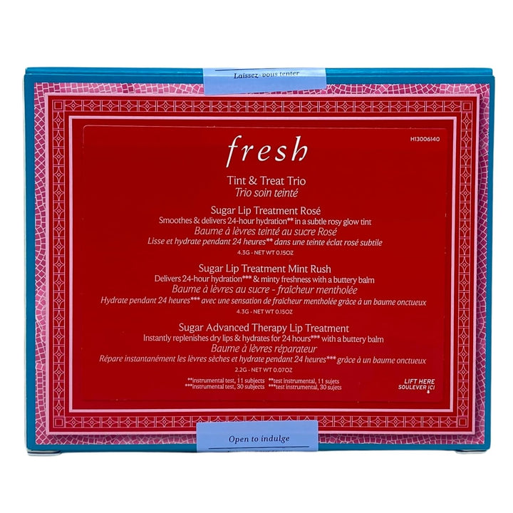 Fresh Edición limitada Tint &amp; Treat Trio - Rosé, Mint Rush y bá...