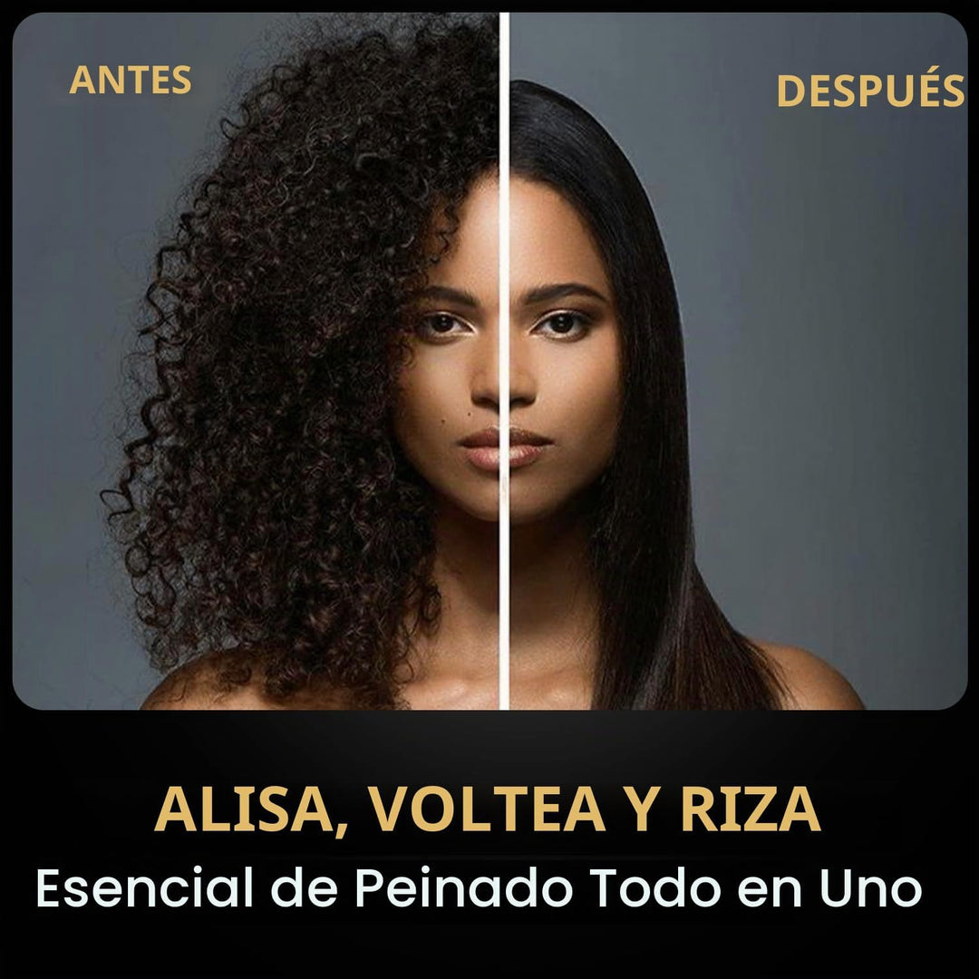 MOEHAIR Plancha de pelo profesional iónica de titanio para alisar,...