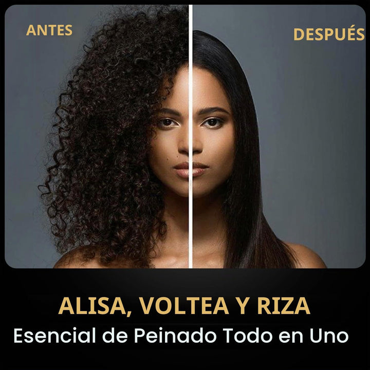MOEHAIR Plancha de pelo profesional iónica de titanio para alisar,...