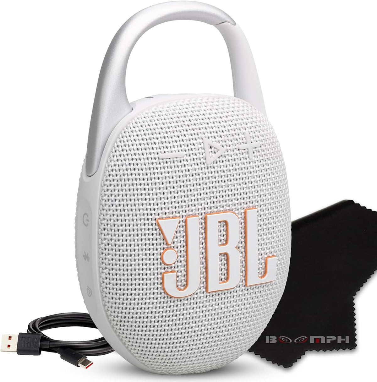 JBL Altavoz Bluetooth portátil Clip 5, IP67 impermeable y resistent...