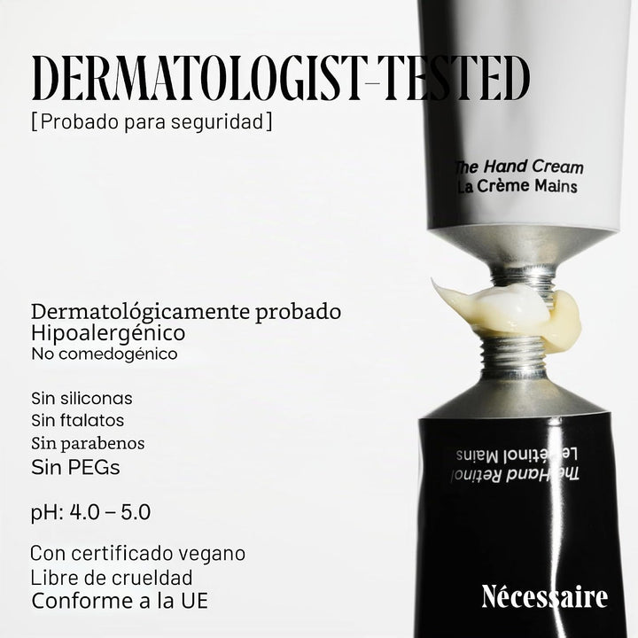 Nécessaire El retinol de la mano. Suero reparador antiedad. Para Cr...