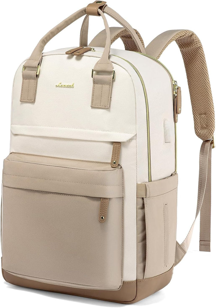 LOVEVOOK - Mochila para laptop de viaje para mujer, antirrobo, con...