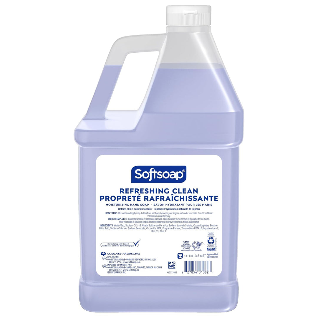 Softsoap Recambio de jabón líquido antibacteriano para manos, refre...