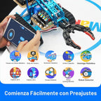 Bricolaje Makeblock, kit de robot calidad premium, 10-en-1 robot, educación, Scratch 2.0, Robot programable para que los niños aprendan codificación, robótica y electrónica