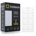 INSTEON Mini control remoto - 4 escenas - controla las luces, 2342-232, 3.7 volts