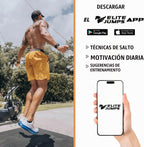 EliteSRS Jumps Premium - Alfombrilla antideslizante de gran formato para entrenamiento en casa, adecuada para todas las superficies