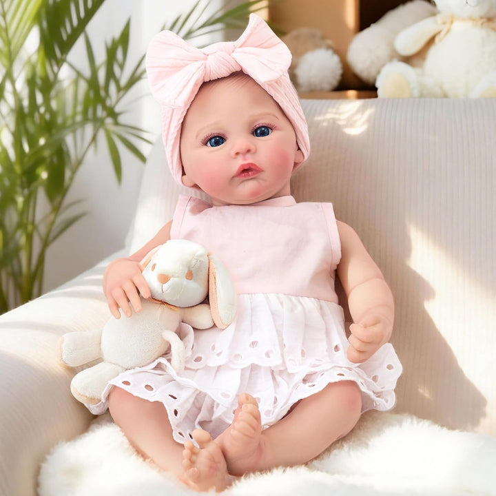 FOCKOF Muñecas realistas de bebé Reborn de 18 pulgadas, muñeca de b...
