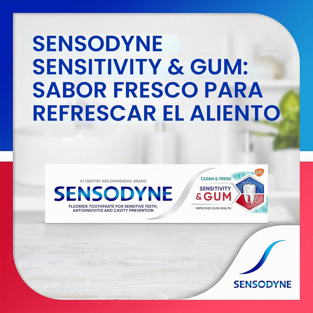 Sensodyne Sensitivity &amp; Gum Sensitive Pasta dental para gingivi...