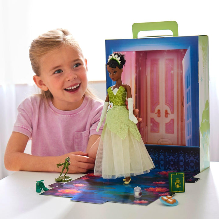 Disney Store Muñeca oficial de Princess Story, Tiana (11 pulgadas),...