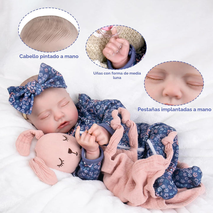 Aori Muñeca de Bebé Reborn con Peso de 20 Pulgadas - Hiperrealista...