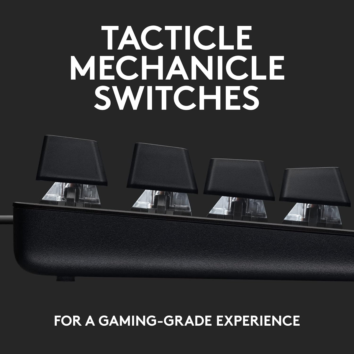Logitech G413 SE - Teclado mecánico Logitech G413 SE de tamaño comp...